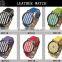 2016 Silicone Quartz Lady Watch And Leather Strap Bracelet Watch