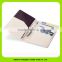 15223 2016 newly leather passport holder for men wholesale simple design man passport cover