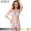 Japanese Style Rose Pattern Mature Women Sexy Bra Set Underwear
