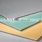 Alu Composite Panels Decorative Wall Panel Light surface PE coated