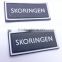 sew on PVC labels for bags