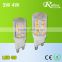 LED G9 HOT sales CE ROHS 3w 4w G9 COB LED Spotlight Bulb led bulb g9