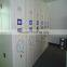Metallic mobile file cabinet racking system