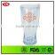 Eco-friendly 400 ml Insulated double wall plastic beer cup with lid