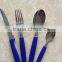 Household Plastic Handle Flatware Bulk Flatware KX-P014