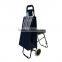 Stair-climbing Folding Shopping Trolley with chair,Sitting type trolley PLD-BDE01