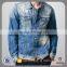 Custom Vegan Metal Buttons Wholesale Cheap Denim Jacket Men