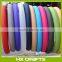 Car accessories mixed color design your steering wheel cover , custom printed logo car silicone steering wheel cover