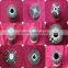 OEM high dissipation tooth gear shaped extruded aluminum heat sink