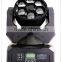 Disco lighting 6x15w rgbw 4in1 mini bee eye led moving head