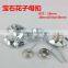 Newest sale special design crystal press stud button for furniture