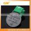 Engraved embossed metal sport award medal custom made