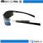 Trendy design retro men women half rim protective sports custom logo reflective blue lens sunglasses goggles