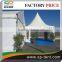 Aluminum Frame White PVC Cover Aluminum Luxury Pagota Event Tent Wedding Event 5x5m