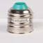 good quality E27 no soldering iron nickel lamp base socket