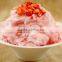 Fruity snow ice powder,snow ice dessert