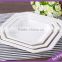 personized white custom melamine plate for hotel