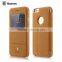 QUALITY BASEUS TRANSPARENT PLASTIC VIEW WINDOW TERSE PC+PU LEATHER CASE COVER FOR iPhone 6 4.7 inch