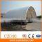 Storage fabric building dome container shelter