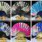 Popular OEM avalible gift use bamboo craft bamboo fan with many print