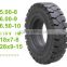 superior quality chinese hot sale tire 21x7x15 forklift solid tire