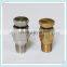 1/8",1/4",3/8" Smaller Flow Rate Hollow Cone Liquid Spray Nozzle With Removable Deflection Cap