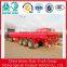 Tri-axle side wall twist locks flatbed semi trailer,Platform cargo trailer,Flatbed tractor trailer