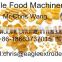 Single screw extruder 3D Snacks Pellet Food Production Line for