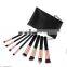 8Pcs Gold Plated Personalised Makeup Set Cosmetic Brushes Wholesale 2017
