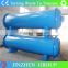 Batch type waste tyre pyrolysis plant with double discharging system