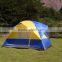 large fiberglass pole outdoor layer family camping tent