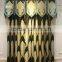 Noble Luxury Design Embroidery Fabric Ready Made Window Curtain With Valance And Sheer Set