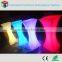 remote control soli plastic led bar furniture/high top led bar cocktail table