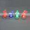 Mini colorful suction cup led christmas tree for car