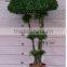 Artificial boxwood decorative topiary spiral tree foliage tree
