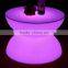 Wholesale battery power remote control glowing led bar table for night club