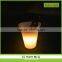 Hot selling waterproof cordless plastic bar,night club,hotel use LED light ice bucket