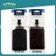 Toprank Customized New Design Personalized Double Sided Embossed Leather Luggage Tag For Travel