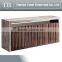 modern luxury marble top wooden base sideboard for living room furniture
