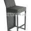 High Top Wicker Bar Table And Chair Set