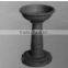 cast iron flower pot, garden flower pot, decorative flower pot