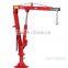 2000lb hydraulic 360 degree swivel foldable pick up truck mounted crane