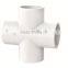 HIGH QUANLITY CROSS TEE OF PVC GB STANDARD PIPES & FITTINGS FOR WATER SUPPLY