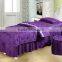 Upscale beauty salon massage bed linen, cotton bed linen SPA Body