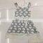 Girls china suppliers overruns garment dot print summer dresses