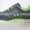 Black upper OEM welcome green decoration EVA basketball shoes men