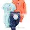organic cotton baby rompers wholesale baby clothes wholesale baby romper/printed romper