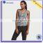 Wholesale Custom Lycra Ladies Singlet Women Sexy Yoga Fitness Tank Top
