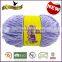 Charmkey fancy yarn for knitting scarf 100 PTT mixed color knitting yarn