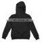 New style wholesale plain black hoodie